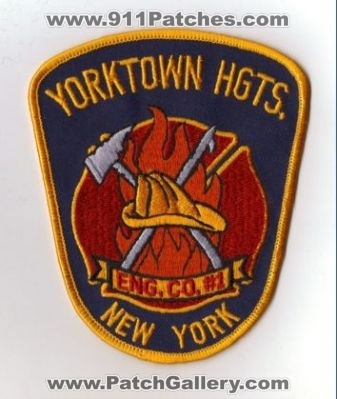 Yorktown Hgts Fire Eng Co #1 (New York)
Thanks to diveresq5 for this scan.
Keywords: heights company number