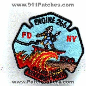 FDNY Fire Engine 266 (New York)
Thanks to princesskare for this scan.
Keywords: department