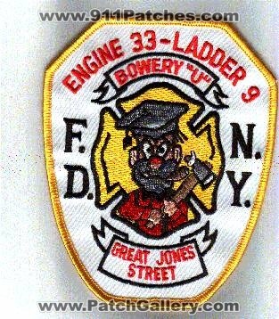 FDNY Fire Engine 33 Ladder 9 (New York)
Thanks to princesskare for this scan.
