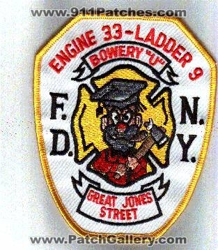 FDNY Fire Engine 33 Ladder 9 (New York)
Thanks to princesskare for this scan.
