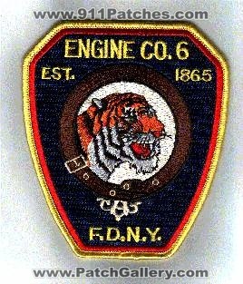 FDNY Fire Engine Co 6 (New York)
Thanks to princesskare for this scan.
Keywords: department company