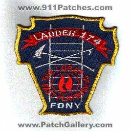 FDNY Fire Ladder 174 (New York)
Thanks to princesskare for this scan.
Keywords: department