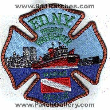 FDNY Fire Fireboat Firefighter Marine Rescue (New York)
Thanks to princesskare for this scan.
Keywords: department