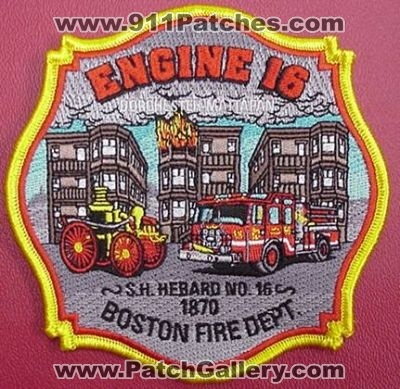 Boston Fire Engine 16 (Massachusetts)
Thanks to HDEAN for this picture.
Keywords: department dept