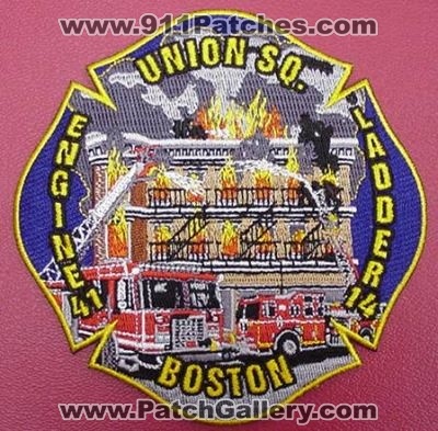 Boston Fire Engine 41 Ladder 14 (Massachusetts)
Thanks to HDEAN for this picture.
