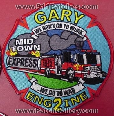 Gary Fire Engine 2 (Indiana)
Thanks to HDEAN for this picture.

