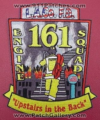 Los Angeles County Fire Station 161 (California)
Thanks to HDEAN for this picture.
Keywords: la department engine squad