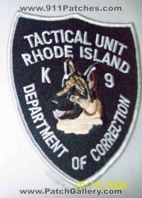 Rhode Island Department of Corrections Tactical Unit K-9 (Rhode Island)
Thanks to copman1993 for this picture.
Keywords: doc k9