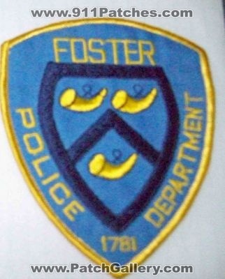 Foster Police Department (Rhode Island)
Thanks to copman1993 for this picture.
