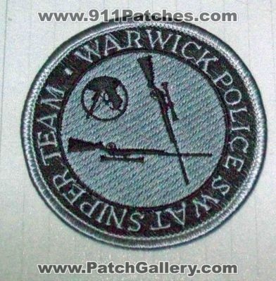 Warwick Police Patches