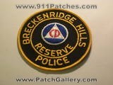 Breckenridge Hills Police Department Reserve CD (Missouri)
Thanks to badboz for this picture.
Keywords: dept. civil defense