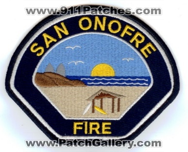 San Onofre Nuclear Plant Fire (California)
Thanks to PaulsFirePatches.com for this scan.
