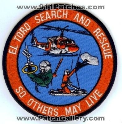 El Toro MCAS Search and Rescue (California)
Thanks to PaulsFirePatches.com for this scan.
Keywords: marine corps air station usmc sar