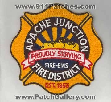 Apache Junction Fire District (Arizona)
Thanks to firevette for this scan.
Keywords: ems
