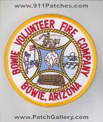 Bowie Volunteer Fire Company (Arizona)
Thanks to firevette for this scan.
