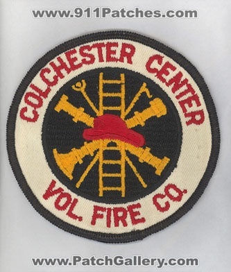 Colchester Center Volunteer Fire Company (Vermont)
Thanks to firevette for this scan.
