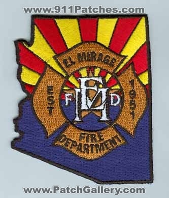 El Mirage Fire Department (Arizona)
Thanks to firevette for this scan.
