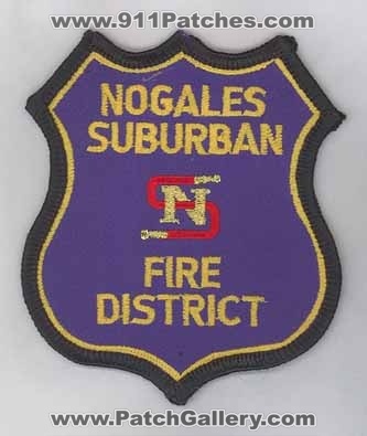 Nogales Suburban Fire Distict (Arizona)
Thanks to firevette for this scan.
