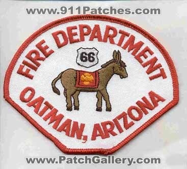 Oatman Fire Department (Arizona)
Thanks to firevette for this scan.
