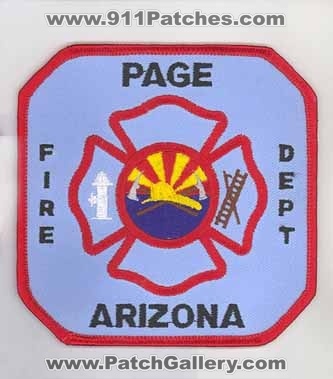 Page Fire Department (Arizona)
Thanks to firevette for this scan.
Keywords: dept