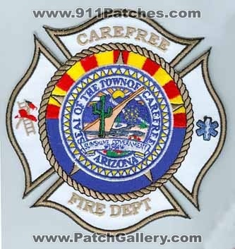 Carefree Fire Department (Arizona)
Thanks to firevette for this scan.
Keywords: dept town of
