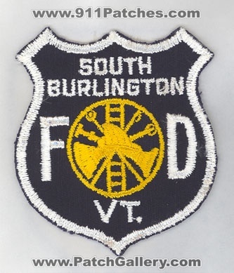 Vermont - South Burlington Fire Department (Vermont) - PatchGallery.com ...