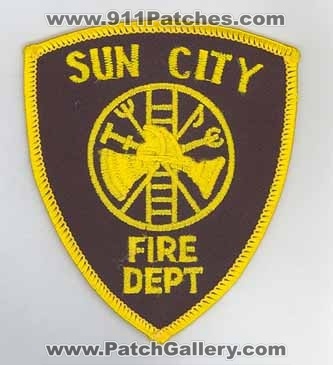 Sun City Fire Department (Arizona)
Thanks to firevette for this scan.
Keywords: dept