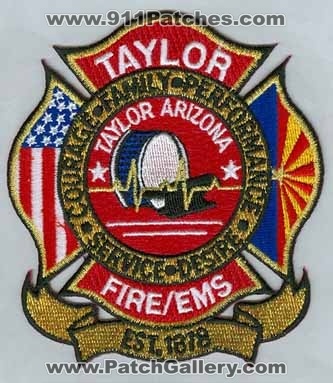 Taylor Fire EMS (Arizona)
Thanks to firevette for this scan.
