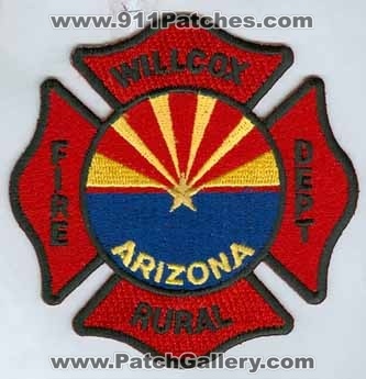 Willcox Rural Fire Department (Arizona)
Thanks to firevette for this scan.
Keywords: dept