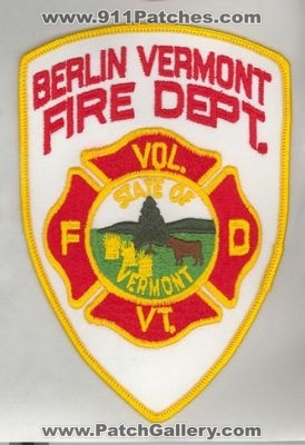 Berlin Volunteer Fire Department (Vermont)
Thanks to firevette for this scan.
Keywords: fd dept