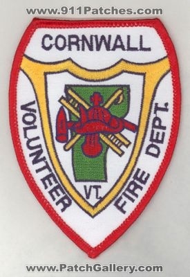 Cornwall Volunteer Fire Department (Vermont)
Thanks to firevette for this scan.
Keywords: dept