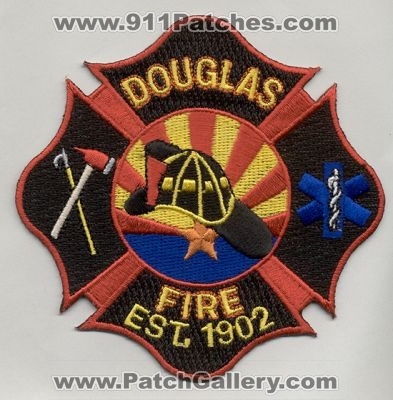 Douglas Fire Department (Arizona)
Thanks to firevette for this scan.
Keywords: dept.