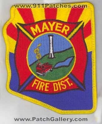Mayer Fire District (Arizona)
Thanks to firevette for this scan.
