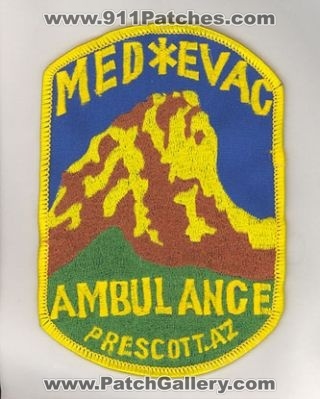 Med Evac Ambulance (Arizona)
Thanks to firevette for this scan.
Keywords: ems prescott medevac