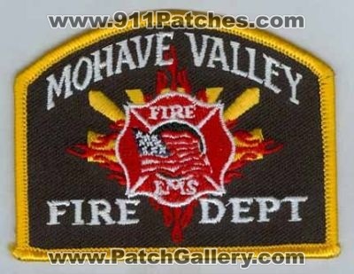 Mohave Valley Fire Department (Arizona)
Thanks to firevette for this scan.
Keywords: dept