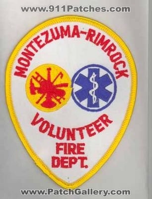 Montezuma Rimrock Volunteer Fire Department (Arizona)
Thanks to firevette for this scan.
Keywords: dept