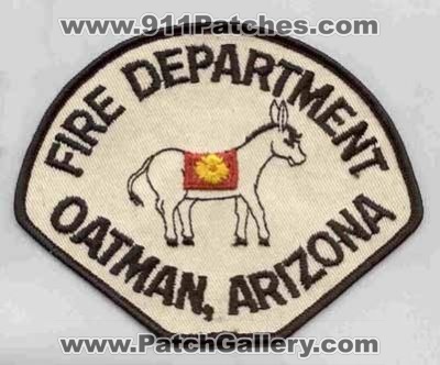 Oatman Fire Department (Arizona)
Thanks to firevette for this scan.
