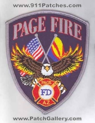 Page Fire Department (Arizona)
Thanks to firevette for this scan.
Keywords: fd