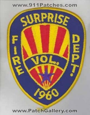 Surprise Volunteer Fire Department (Arizona)
Thanks to firevette for this scan.
Keywords: dept