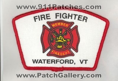 Waterford Fire Department Member Fire Fighter (Vermont)
Thanks to firevette for this scan.
Keywords: dept