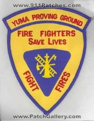 Yuma Proving Ground Fire Fighters (Arizona)
Thanks to firevette for this scan.

