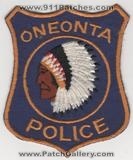 Oneonta Police (Alabama)
Thanks to tcpdsgt for this scan.
