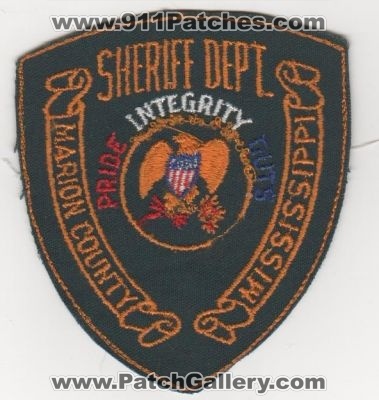 Marion County Sheriff Department (Mississippi)
Thanks to tcpdsgt for this scan.
Keywords: dept.