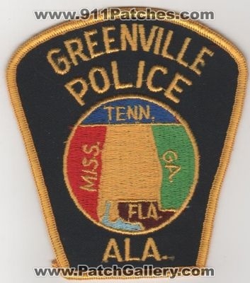 Greenville Police (Alabama)
Thanks to tcpdsgt for this scan.
Keywords: ala.