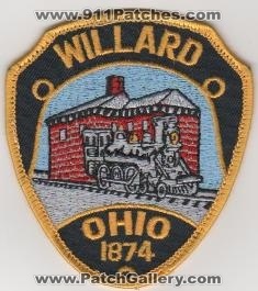 Willard Police (Ohio)
Thanks to tcpdsgt for this scan.
