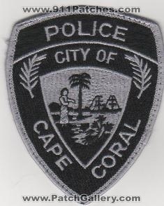 Cape Coral Police (Florida)
Thanks to tcpdsgt for this scan.
Keywords: city of
