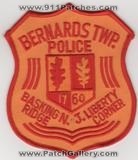 Bernards Township Police (New Jersey)
Thanks to tcpdsgt for this scan.
Keywords: twp. basking ridge liberty corner n.j.
