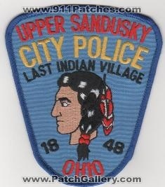 Upper Sandusky City Police (Ohio)
Thanks to tcpdsgt for this scan.
