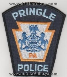 Pringle Police (Pennsylvania)
Thanks to tcpdsgt for this scan.
Keywords: pa