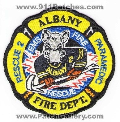 Albany Fire Department Rescue 2 (New York)
Thanks to lazyslug for this scan.
Keywords: dept. paramedic ems